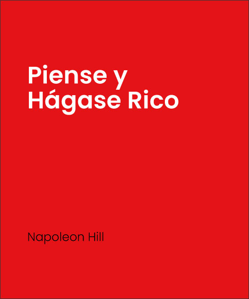Piense y Hágase Rico de Napoleon Hill - Audiara Books